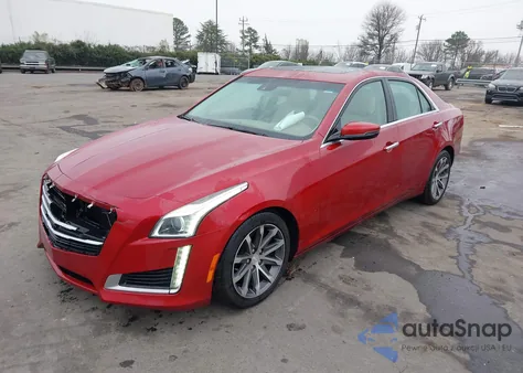 2016 Cadillac Cts Luxury Collection from USA, damaged, VIN 1G6AR5SX3G0107770